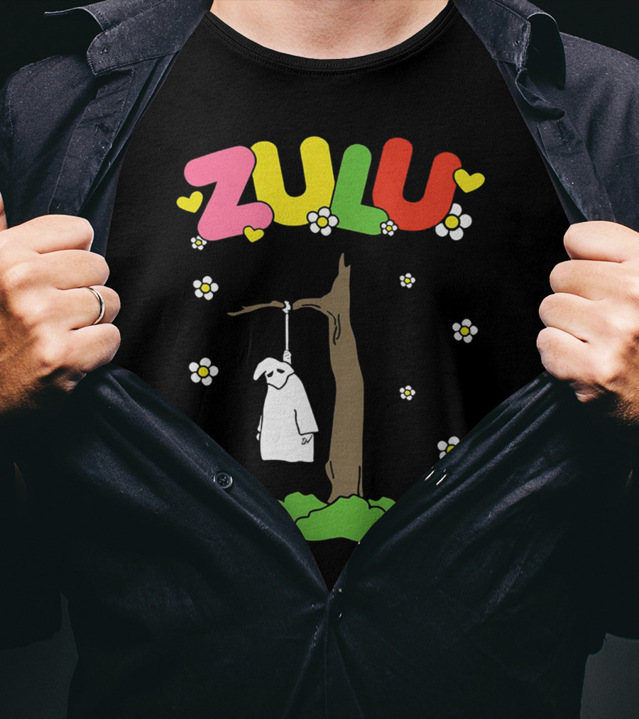 Zulu Flower Power Hanging Klansman T-Shirt