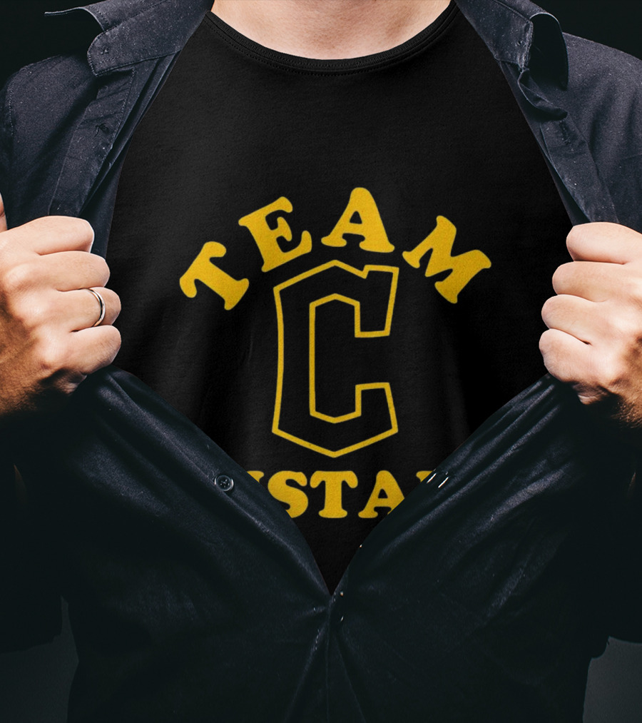 Cleveland Guardians Team Mustard C T-Shirt
