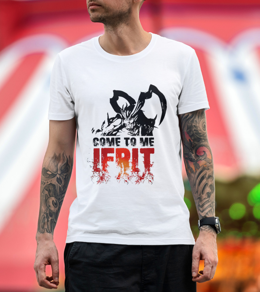Come To Me Ifrit Fantasy Demon T-Shirt