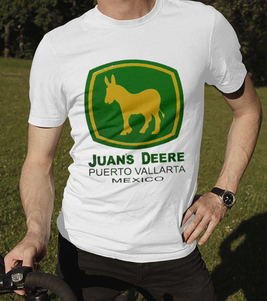 Juans Deere Puerto Vallarta Mexico Donkey T-Shirt