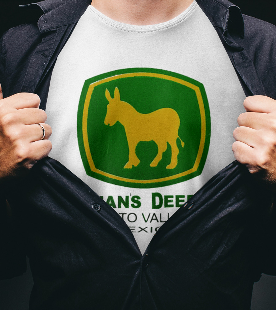 Juans Deere Puerto Vallarta Mexico Donkey T-Shirt