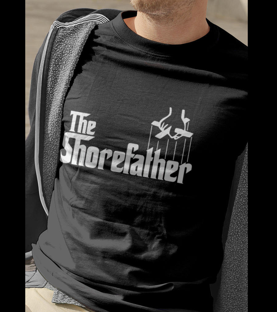 The Shorefather Mike Sorrentino Parody Text With Puppet Strings Iconic Reference T-Shirt