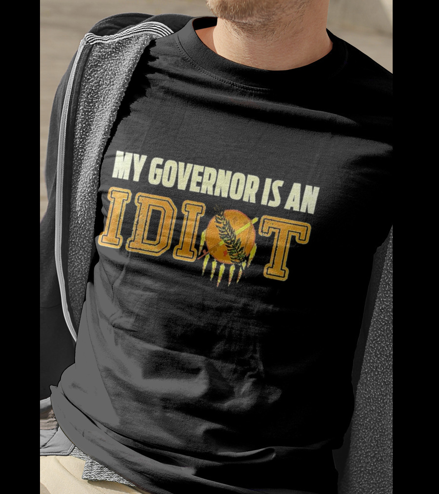 My Governor Is An Idiot Oklahoma Native American Symbolism T-Shirt