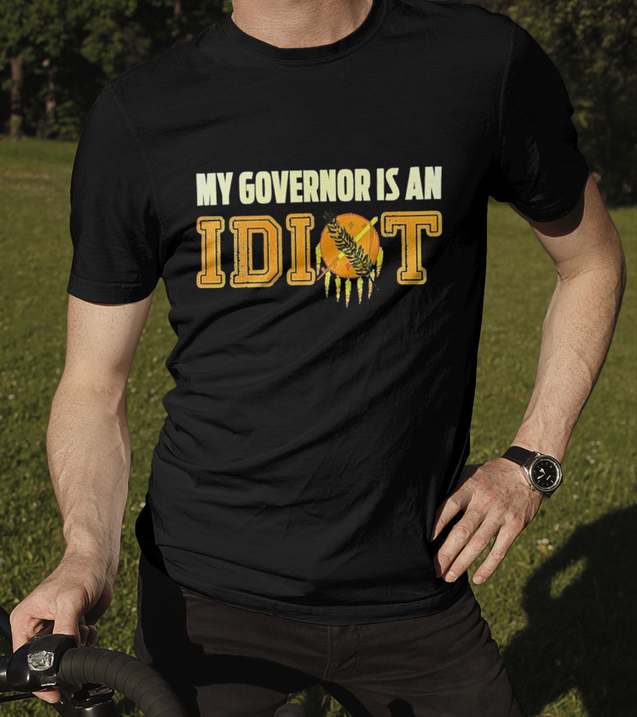 My Governor Is An Idiot Oklahoma Native American Symbolism T-Shirt
