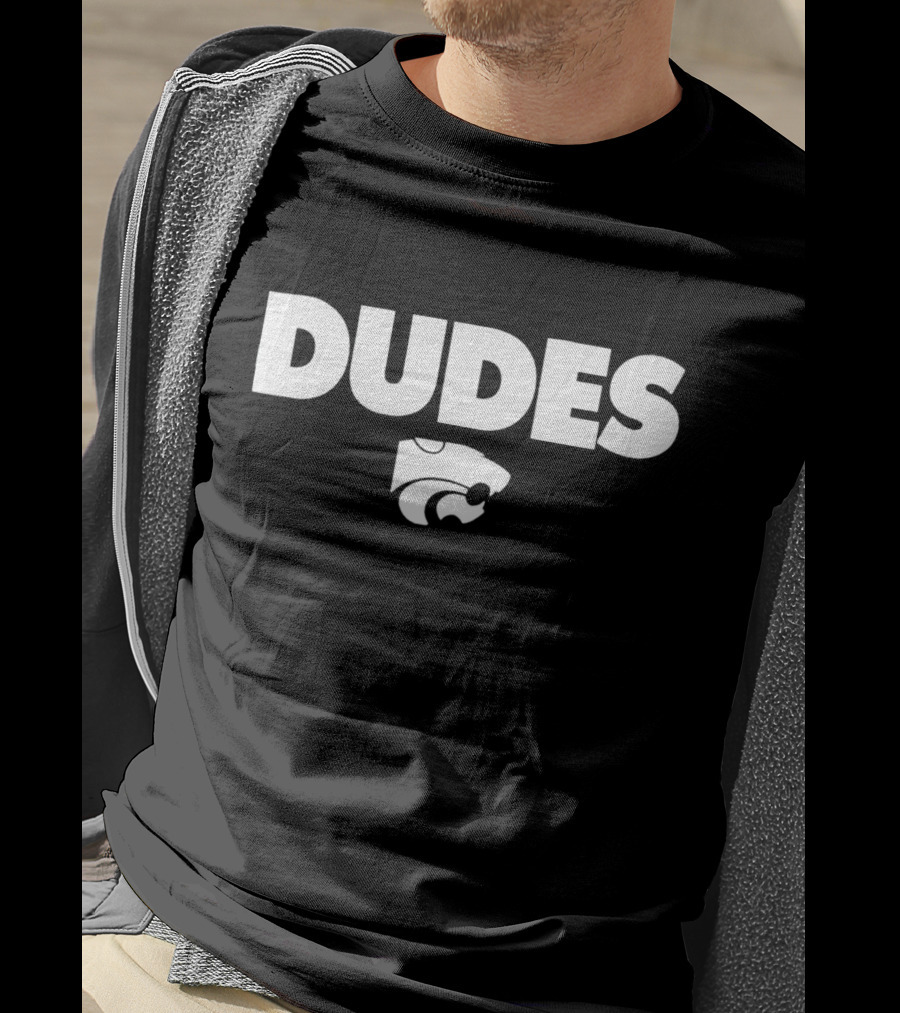 Dudes Wildcats Paw Team Spirit T-Shirt