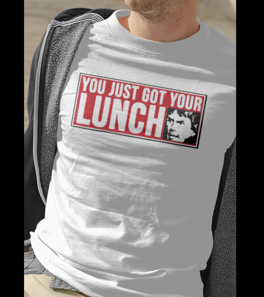 You Just Got Your Lunch Chuck Norris Meme T-Shirt