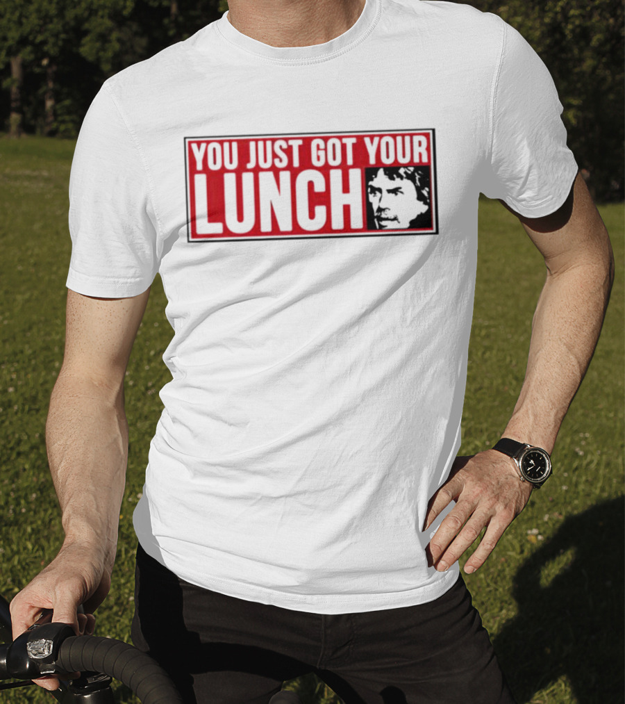 You Just Got Your Lunch Chuck Norris Meme T-Shirt