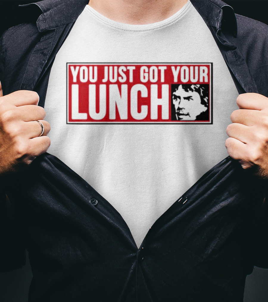 You Just Got Your Lunch Chuck Norris Meme T-Shirt