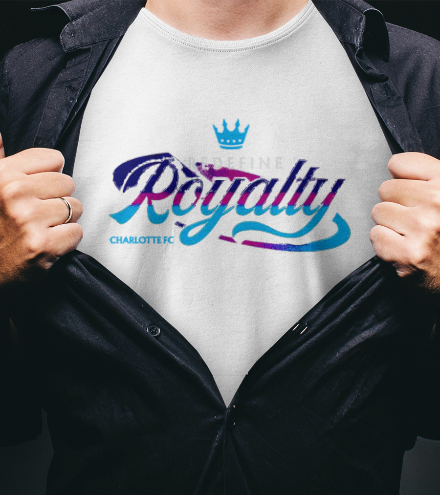 Charlotte FC Redefine Royalty Crown T-Shirt