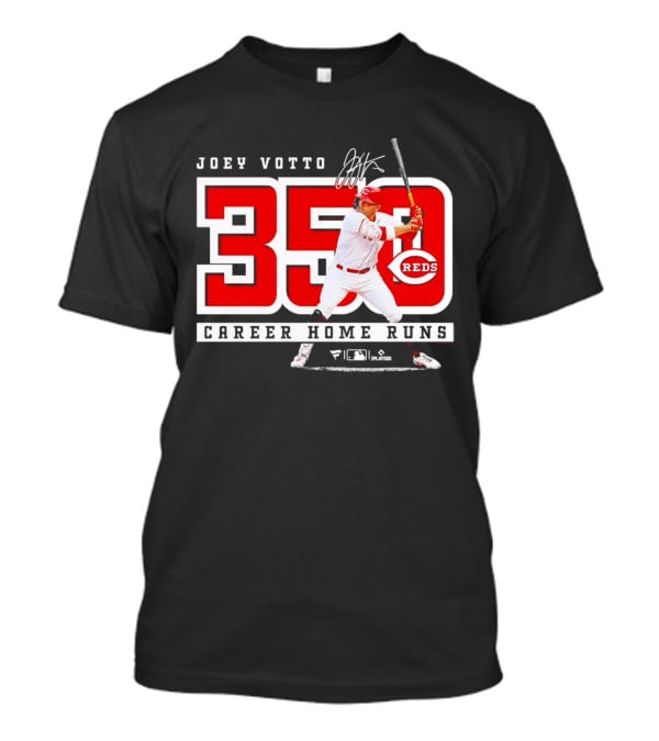 Joey Votto Reds 350 Career Home Runs Signature T-Shirt