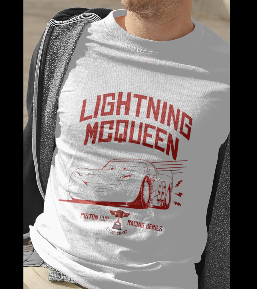 Lightning McQueen 95 Piston Cup Racing Series Winner T-Shirt
