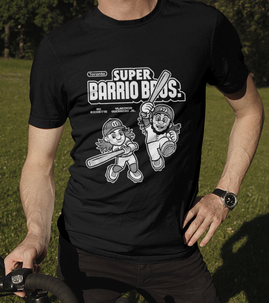 Toronto Super Barrio Bros Bo Bichette Vladimir Guerrero Jr T-Shirt