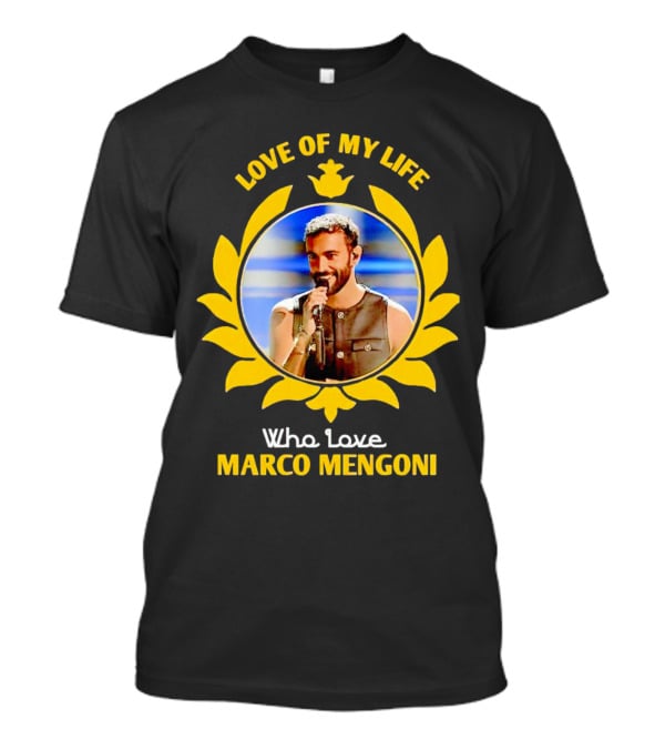 Love Of My Life Who Love Marco Mengoni Iconic T-Shirt
