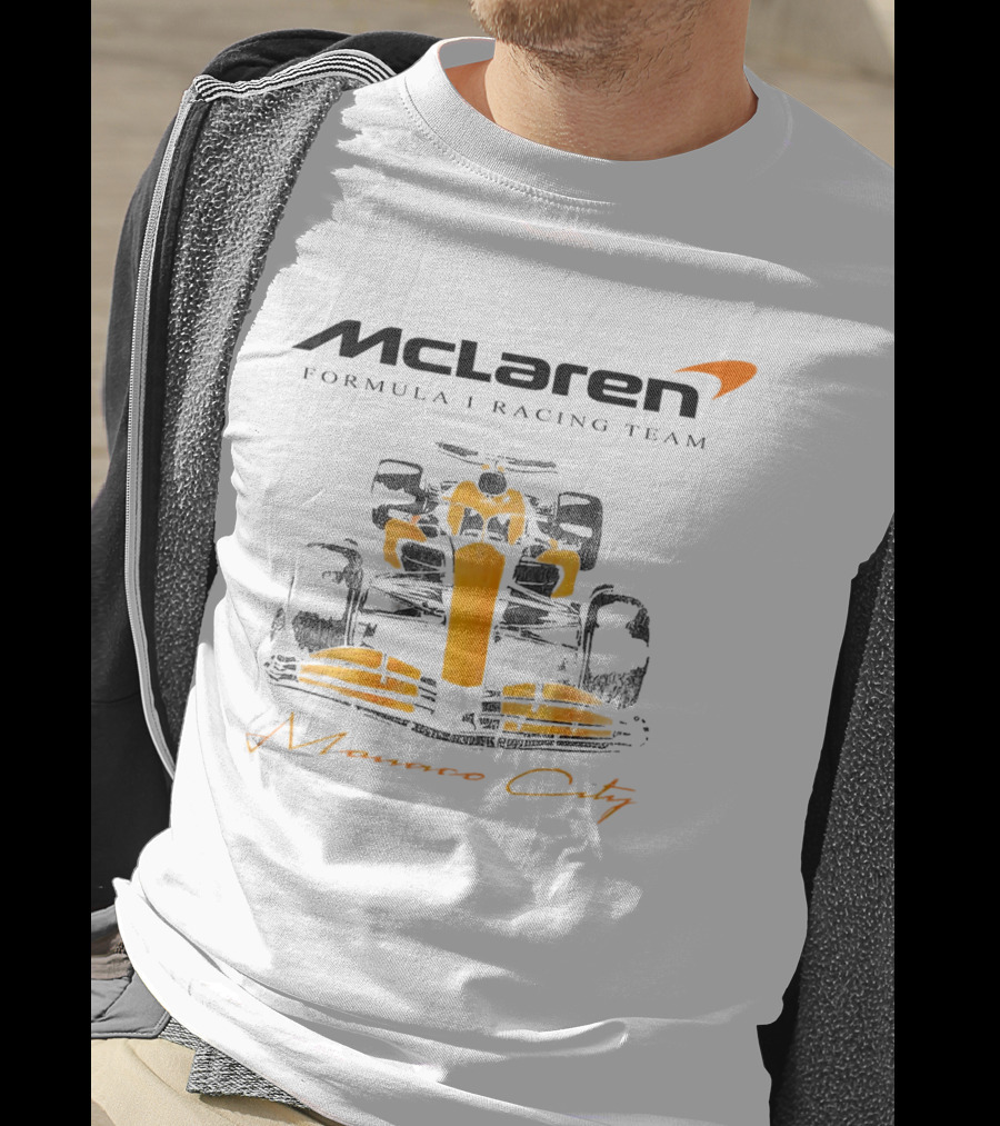 McLaren Formula 1 Racing Team Monaco City T-Shirt