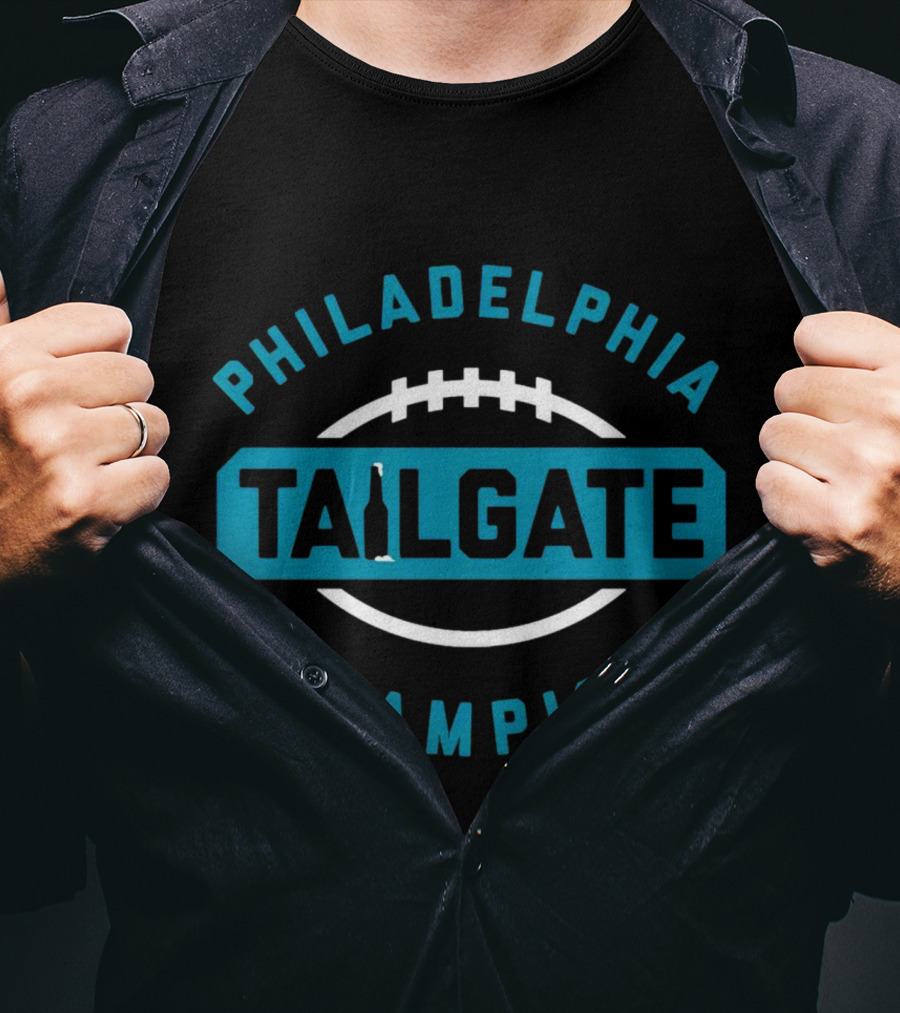 Philadelphia Tailgate Champion Eagles Football T-Shirt