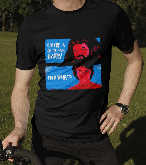 You're A Spider Man Harry I'm A What Parody Mashup With Wizard And Superhero T-Shirt