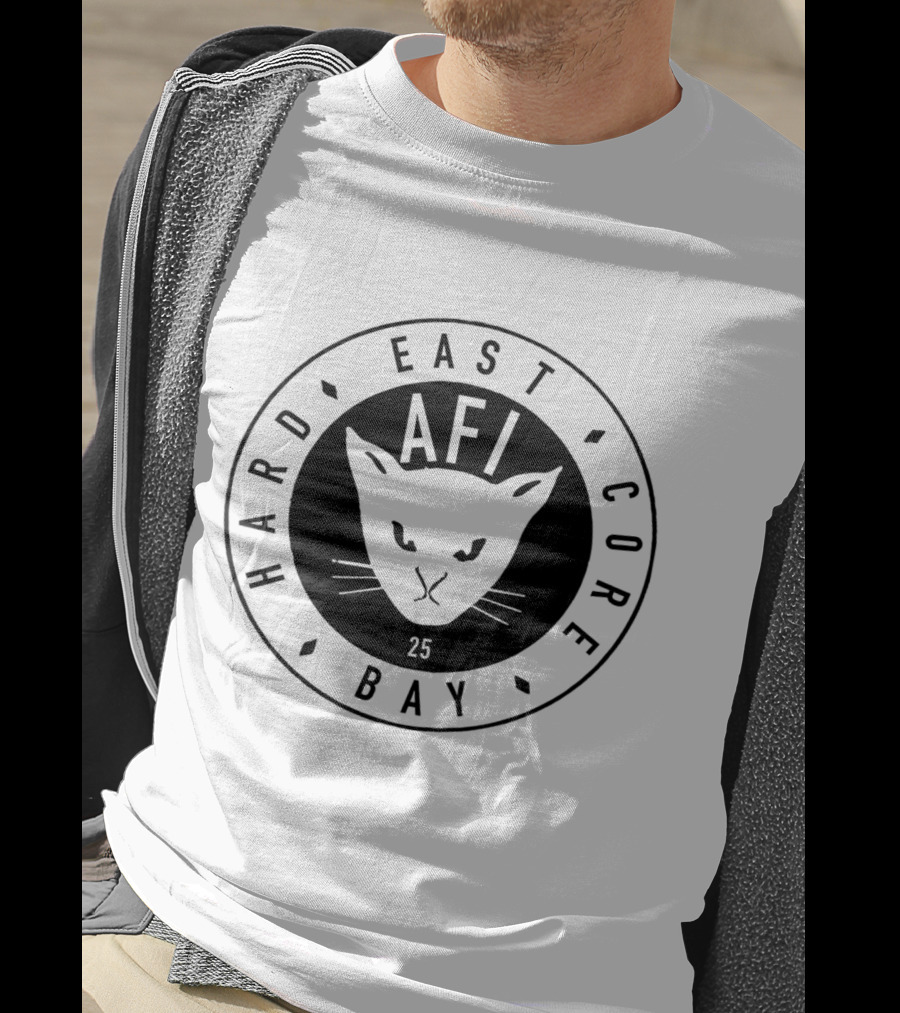 AFI East Bay Hard Core Cat 25 T-Shirt