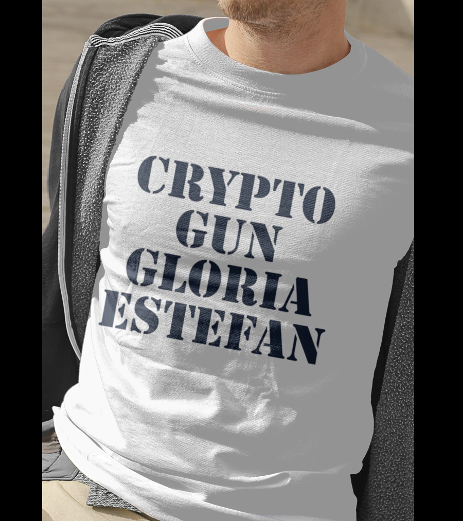 Crypto Gun Gloria Estefan T-Shirt