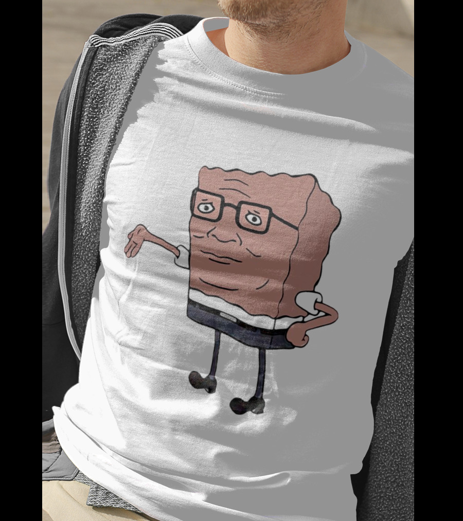 Damnit Spongebobby Meme Mashup With Glasses T-Shirt