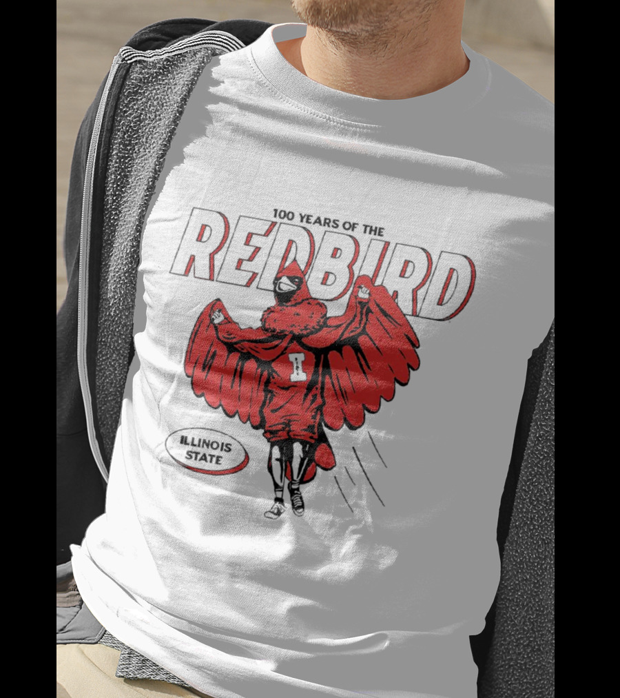 Illinois State Redbird 100 Years Of The Redbird T-Shirt