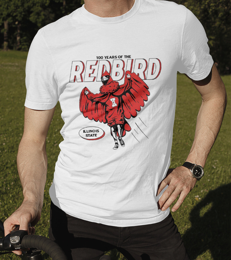 Illinois State Redbird 100 Years Of The Redbird T-Shirt