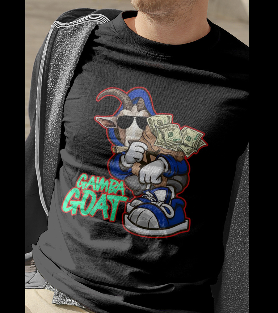Gamba Goat Hoodie Sunglasses Money Sneakers T-Shirt
