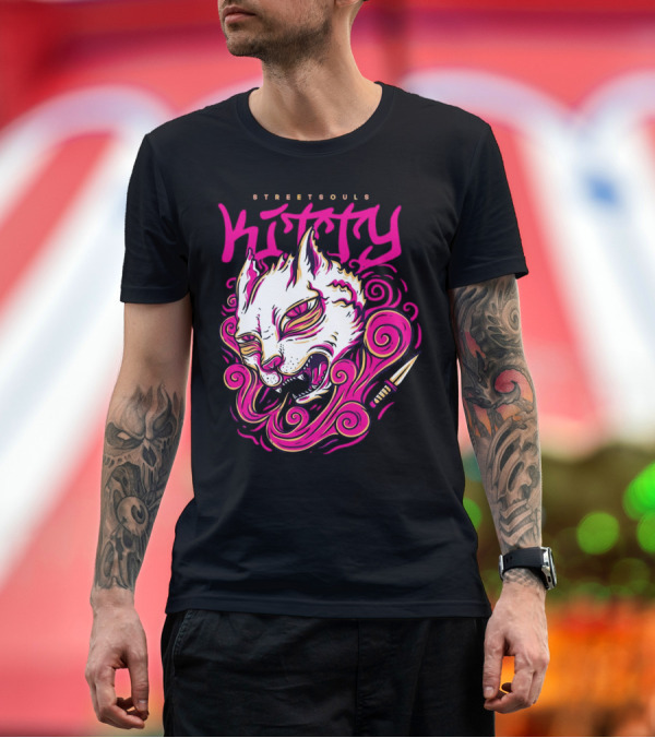 Premium T-Shirt: STREETSOUls Kitty T-Shirt STREETSOUls Kitty T-Shirt