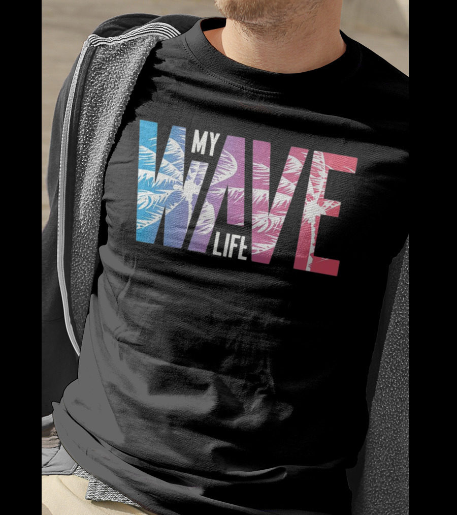 My Wave Life Palm T-Shirt