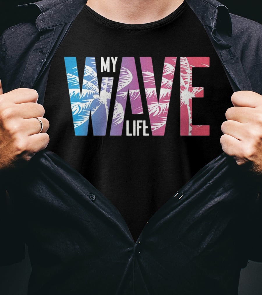 My Wave Life Palm T-Shirt