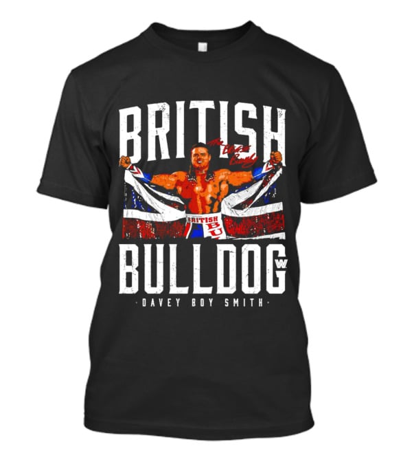 British Bulldog The British Beauty Davey Boy Smith WWE T-Shirt