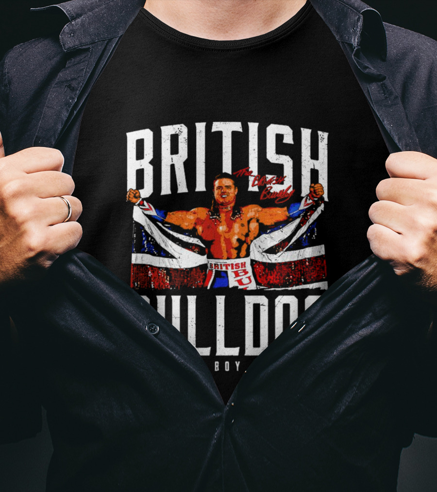 British Bulldog The British Beauty Davey Boy Smith WWE T-Shirt