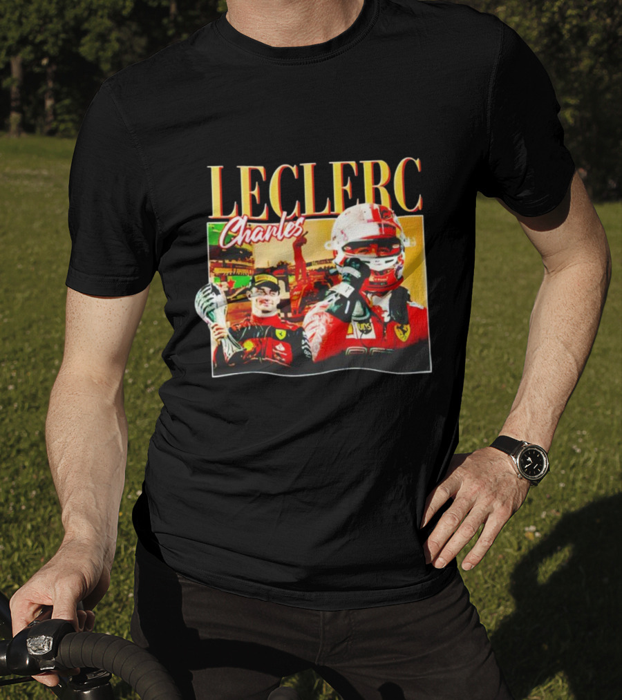 Leclerc Charles Racing Victory Celebration Legends T-Shirt