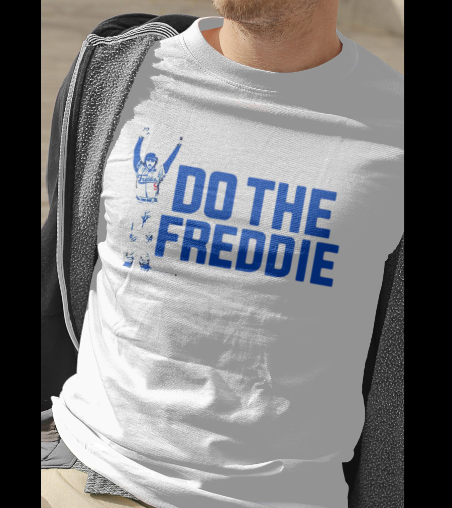 Freddie Freeman Do The Freddie Los Angeles Dodgers Baseball T-Shirt