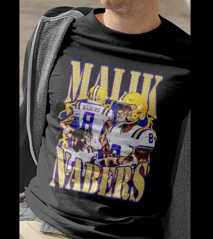 Malik Nabers LSU Tigers Football T-Shirt