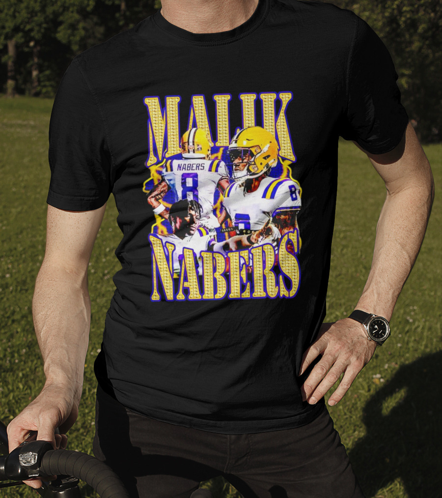 Malik Nabers LSU Tigers Football T-Shirt