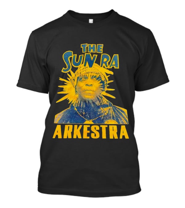 The Sun Ra Arkestra Cosmic Jazz Icon Yellow T-Shirt