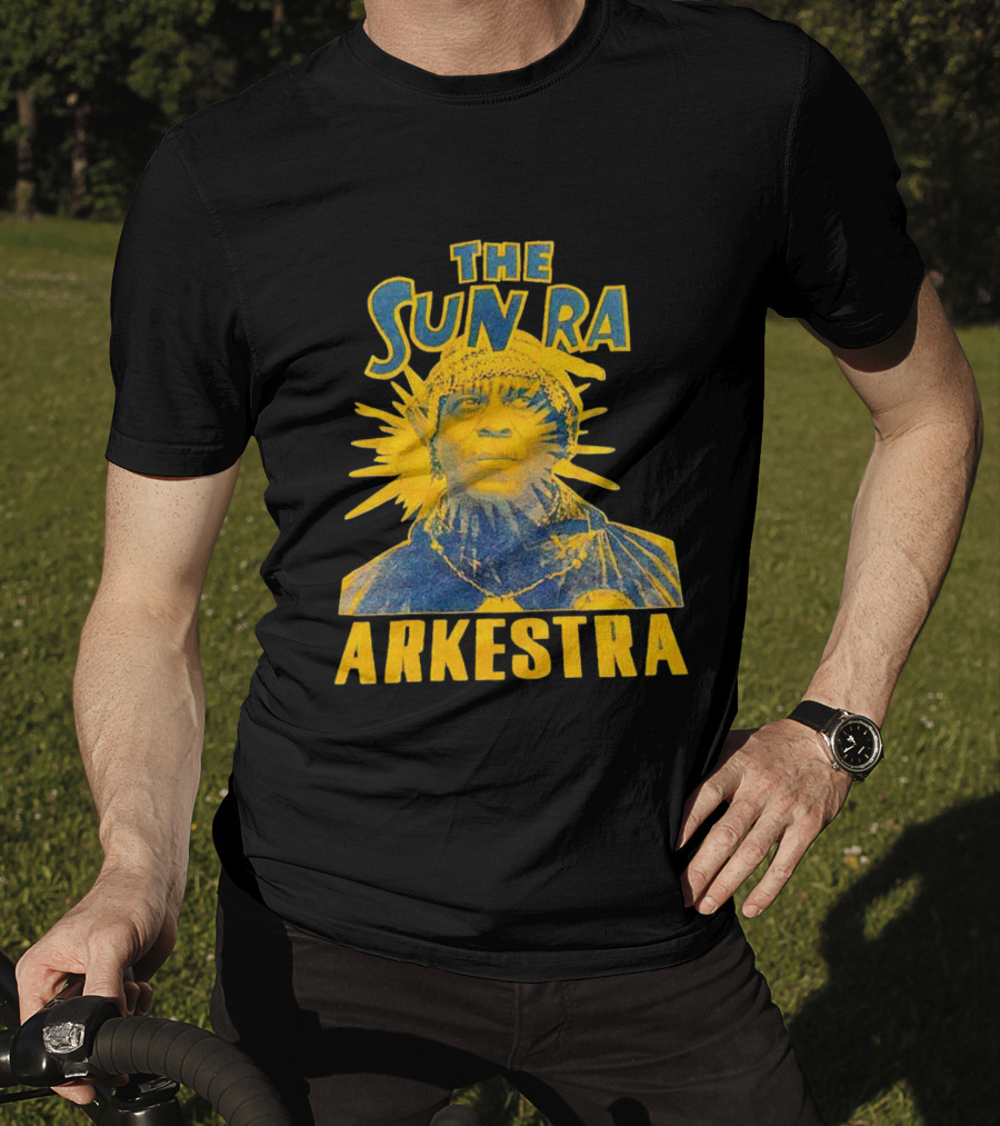 The Sun Ra Arkestra Cosmic Jazz Icon Yellow T-Shirt