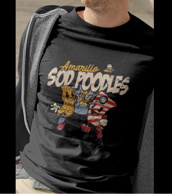 Amarillo Sod Poodles Buy Me Some Peanuts And Cracker Jacks T-Shirt