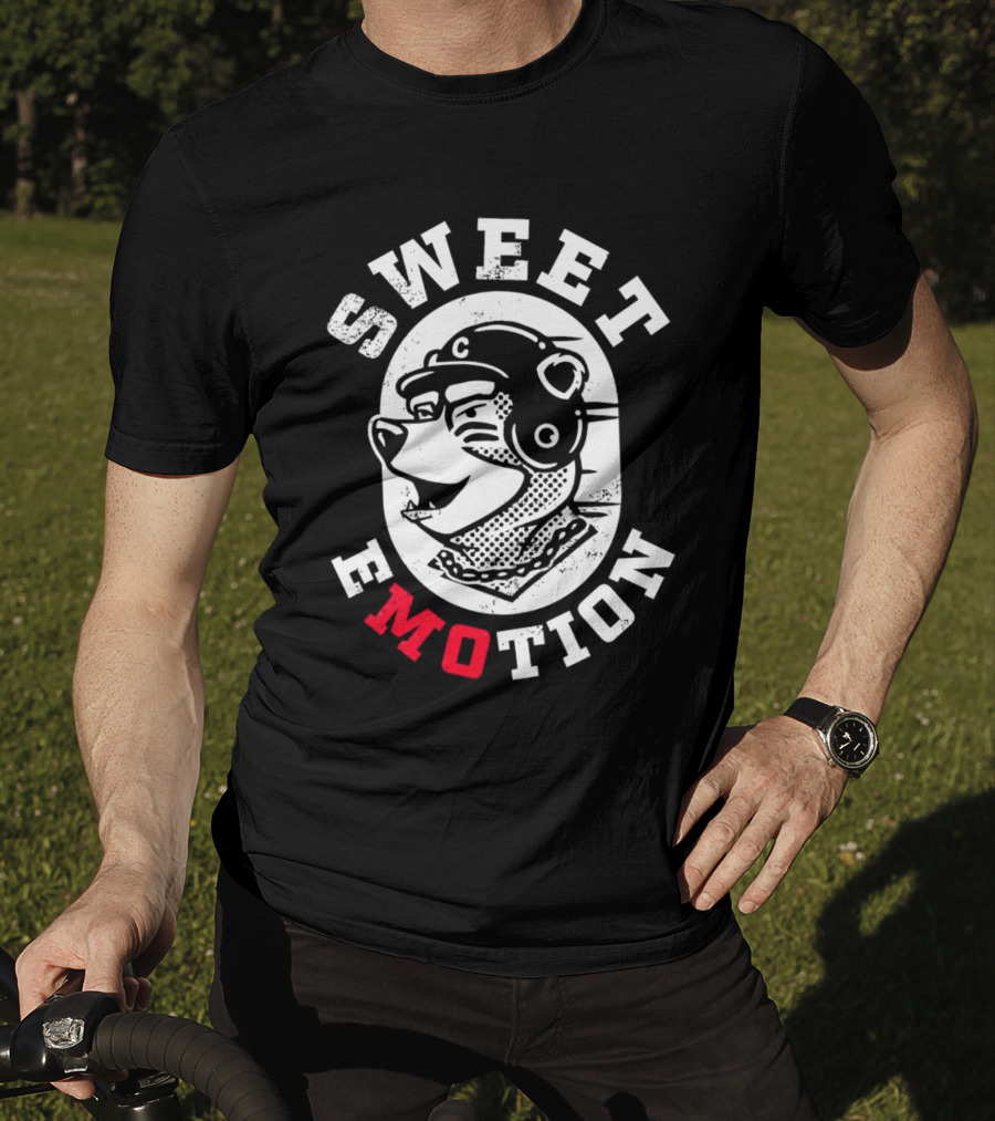 SWEET EMOTION Bear With Helmet And Glasses T-Shirt