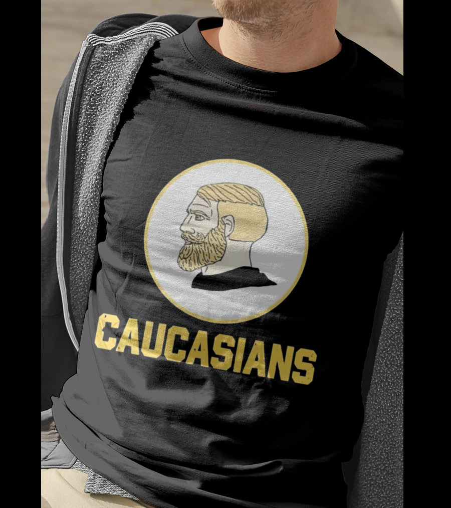 Caucasians Team Jersey Profile T-Shirt
