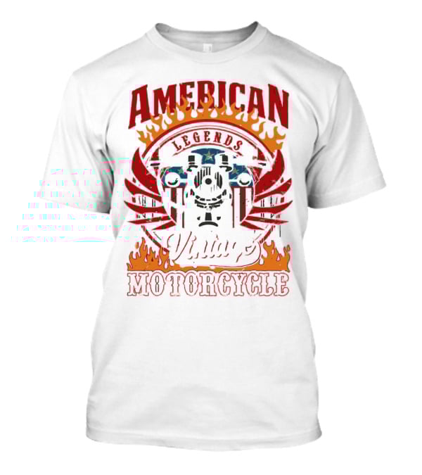 American Legends Vintage Motorcycle T-Shirt