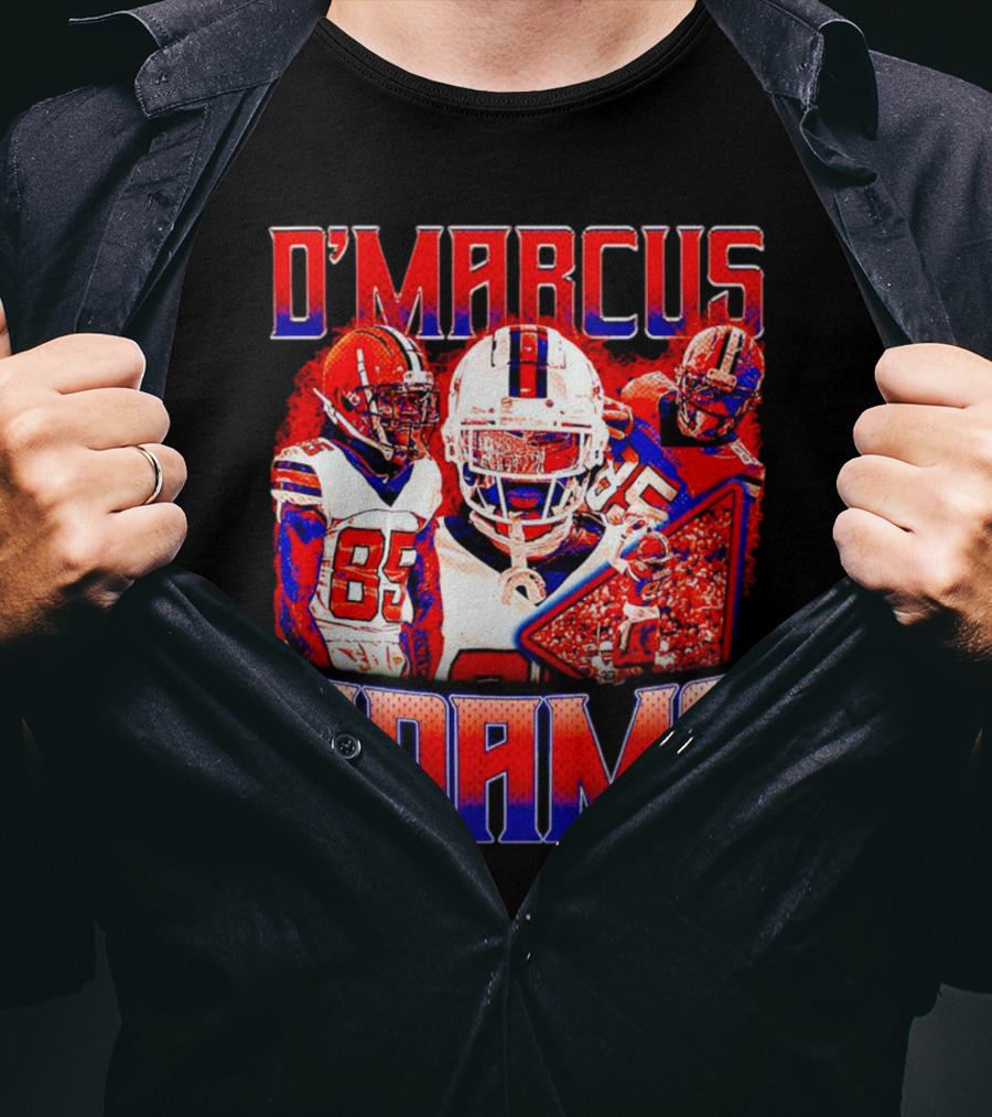 D'Marcus Adams Football Vintage Syracuse Orange 85 Jersey T-Shirt
