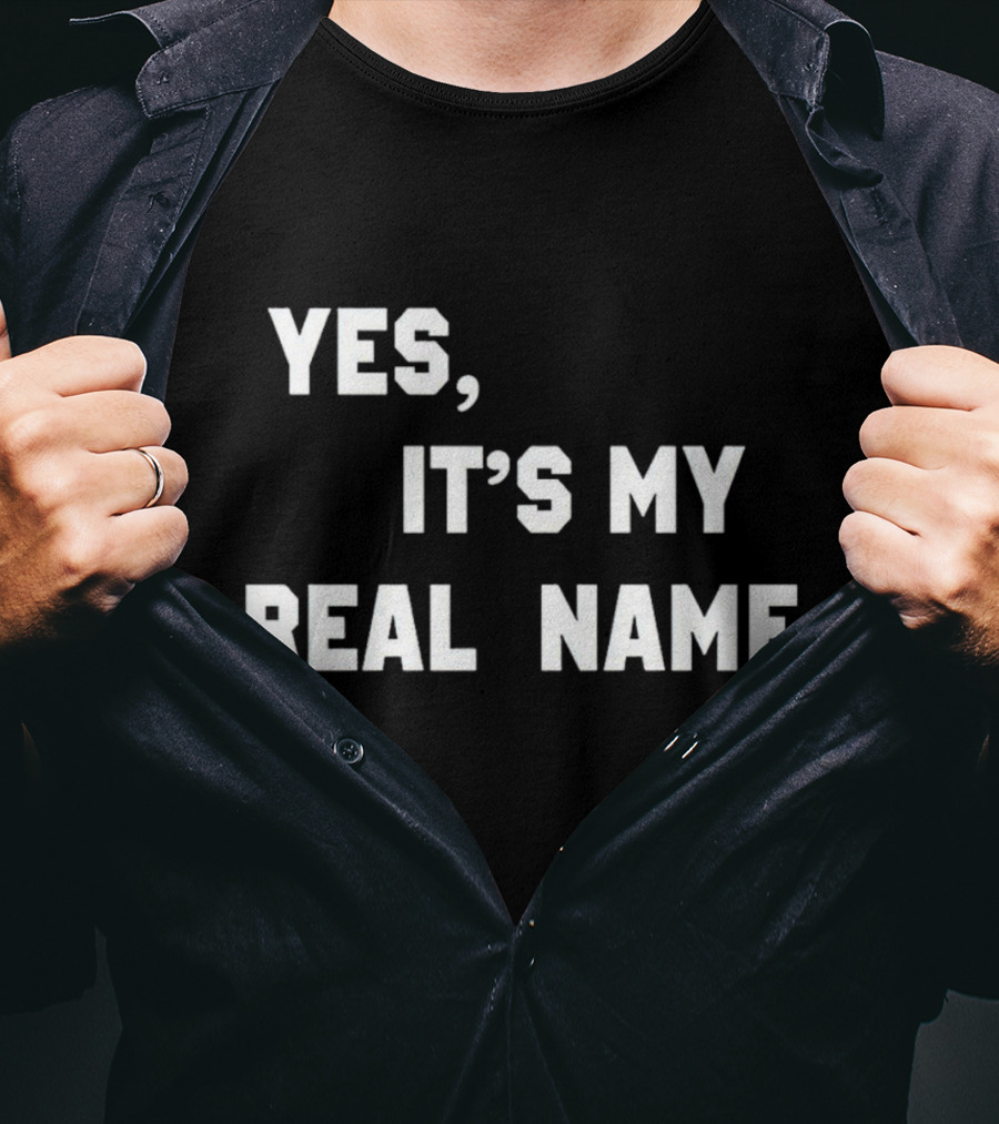 Chevy Chase Yes It's My Real Name T-Shirt