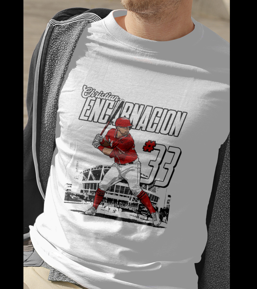 Christian Encarnacion-strand Baseball Player #33 Stadium T-Shirt