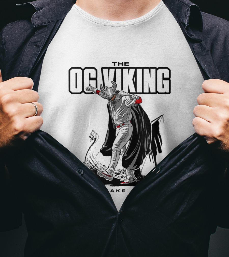The OG Viking Jake Rake Fraley In Viking Armor T-Shirt