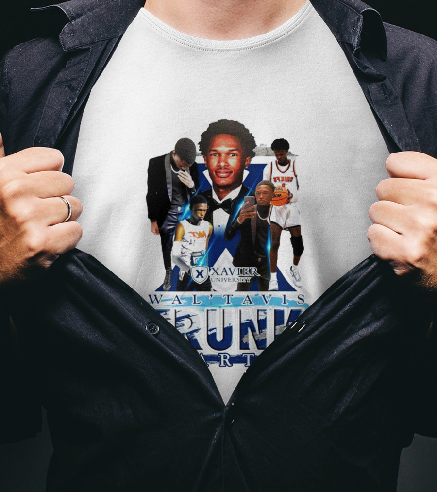 Xavier University Wal’ Tavis Trunk Party Basketball T-Shirt