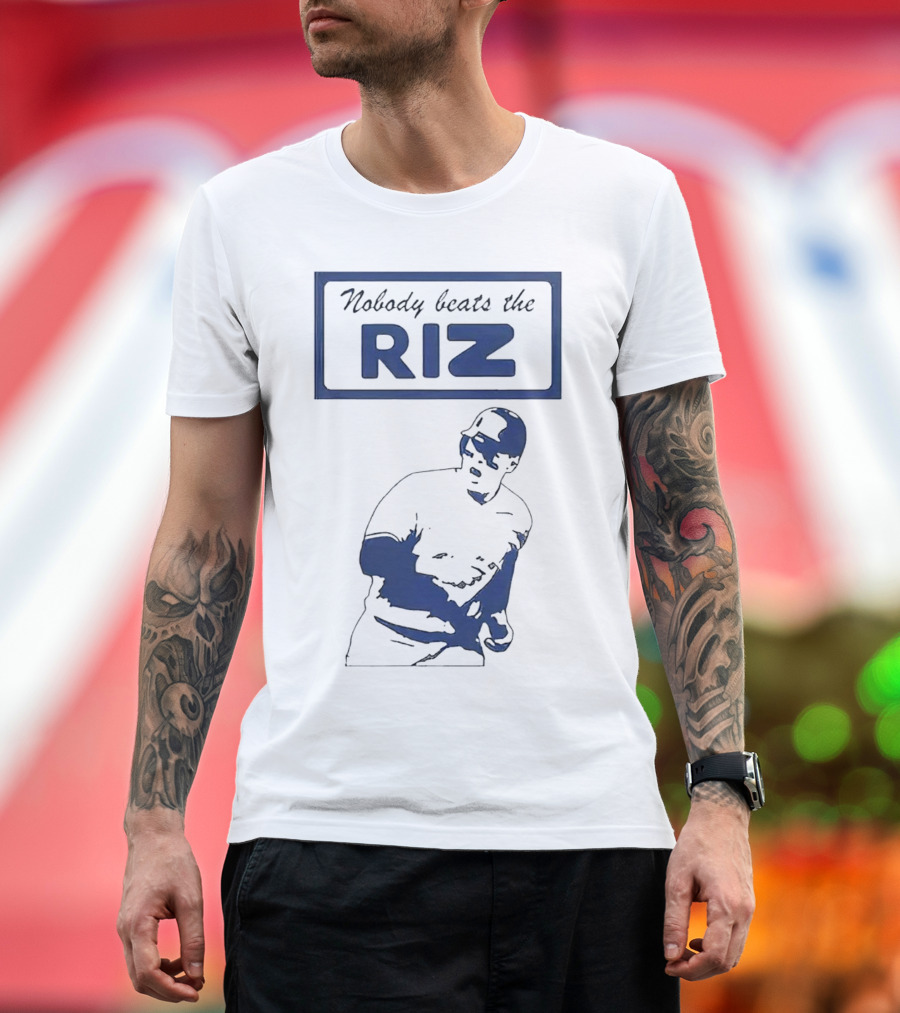 Nobody Beats the Riz Anthony Rizzo Baseball T-Shirt