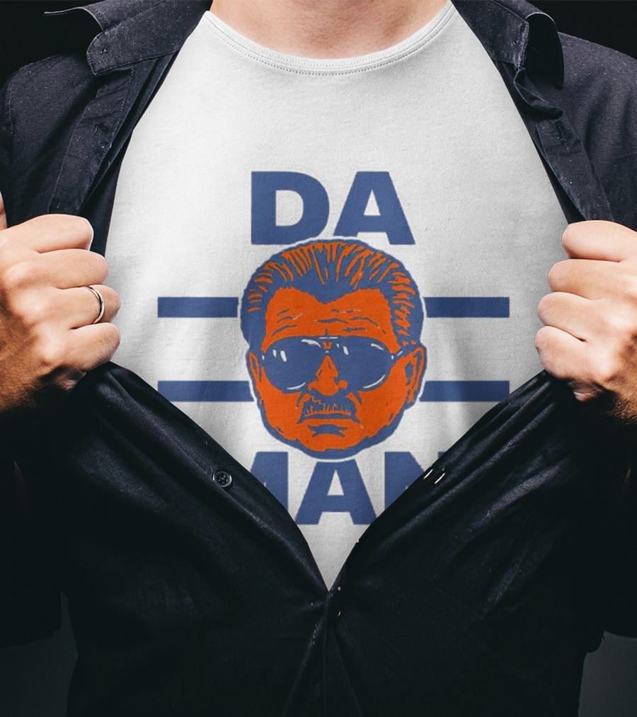 DA MAN Mike Ditka Chicago Bears T-Shirt