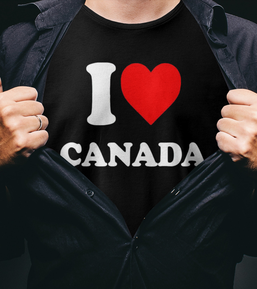 I Love Canada Elon Musk T-Shirt
