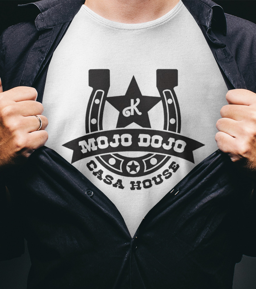 Kenough Mojo Dojo Casa House Star Horse Shoe T-Shirt